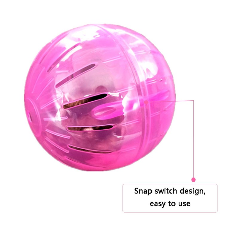 RoadLoo Hamster Ball, 2Pcs Hamster Exercise Wheel Mini Jogging Running