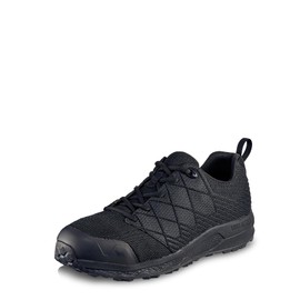 Irish Setter, Nisswa, Women’s, Slip Resistant, Aluminum Safety Toe, Oxford Work Shoe, Black, 9 D (Wide)