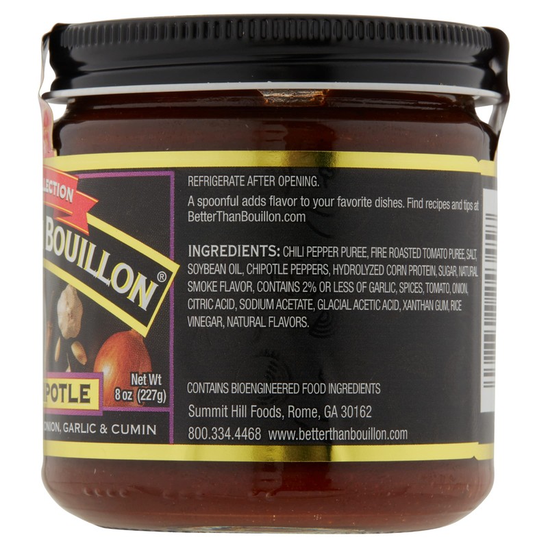 Better Than Bouillon Culinary Collection Base, Smoky Chipotle Base, Contains