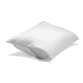 Feather/Down-Proof, 100% Cotton, Pillow Protector - Reduce Pokes with Hypoallergenic, Breathable, Machine Washable, Quiet, Soft Covers - Zippered Enclosure & Machine Washable (1, King)