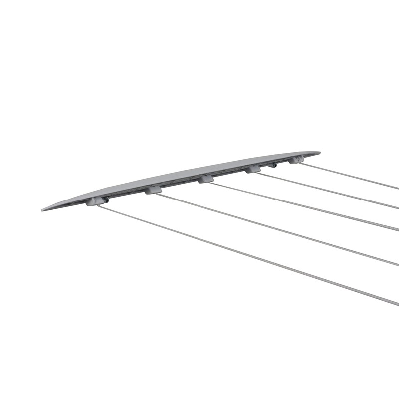 Strata 5-Line Retractable Indoor Clothesline, Adds 51 Feet of Drying
