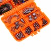257PCS Fishing Lure Set Metal ABS Corrosion Resistance Anti Winding