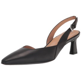 Naturalizer Womens Dalary Slingback Pump Black Leather 6 W