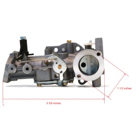 The ROP Shop Carburetor with Gaskets & Plug for Briggs & Stratton 132237, 132251, 132252 5 HP