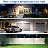 JEJOT Solar Security Light Outdoor Super Bright LED w/Remote Control,
