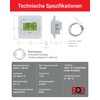 ELEKTROBOCK PT713-EI Digital Wall Thermostat - Programmable - LCD Display