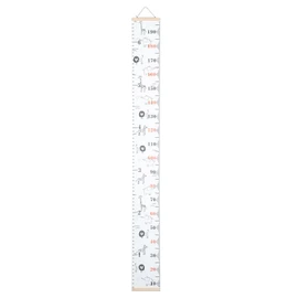 Kisangel Kids Growth Chart 20x200cm Cloth Wall Decal for Kids Room Nursery Kindergarten Growth Tracking Decor for Home Nursery Kindergarten
