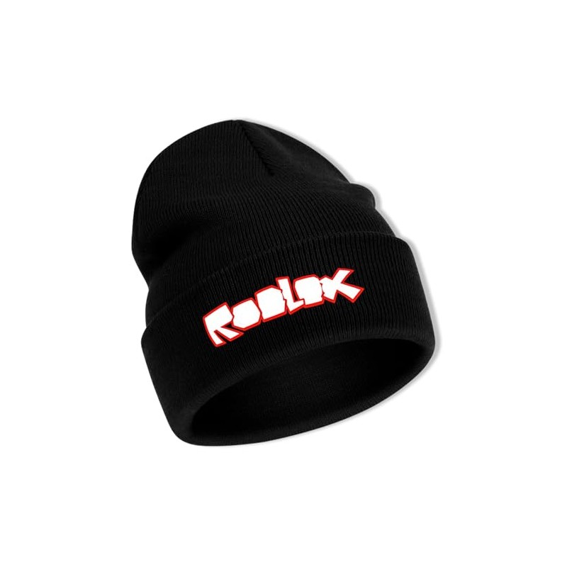 PQKL-party Roblx Knitted Hat, Winter Beanie Hats, Roblx Hat, Soft
