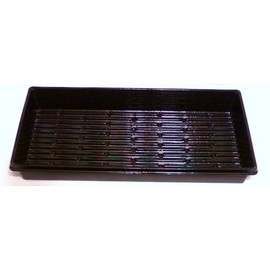 50 Count Solid Bottom 1020 Trays Sturdy RE-USABLE Seed Starting Nursery Flats