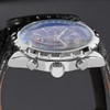 Men's Automatic Mechanical Watch with Leather Strap Fashion Wristwatch Calendar