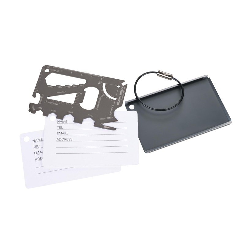 Luggage Tag and Tool Card with 22 Functions - JIMMY