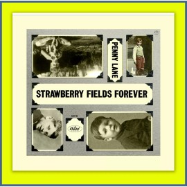 The Beatles - Penny Lane b/w Strawberry Fields - 45 Pic Sleeve #2- No Record