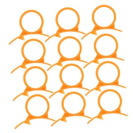 Alipis 16-Piece Plastic Skinner Tool Set Kitchen Citrus Peeler Pomegranate Peeler Opener Tool for Lemons Oranges Vegetables Compact Easy to Use