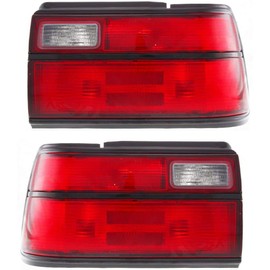 For Toyota Corolla Sedan 1991 1992 Tail Light Assembly Pair Driver and Passenger Side | TO2800132 | TO2801132 | 81560-1A450