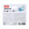 TATAY Wall Fixing Kit, 100% Stainless Steel,Transparent,Small