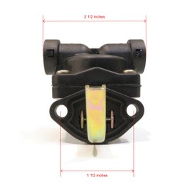 The ROP Shop | Fuel Pump for John Deere L110 LT133 LT155 LX255 GT225 Lawn Mower Garden Tractors