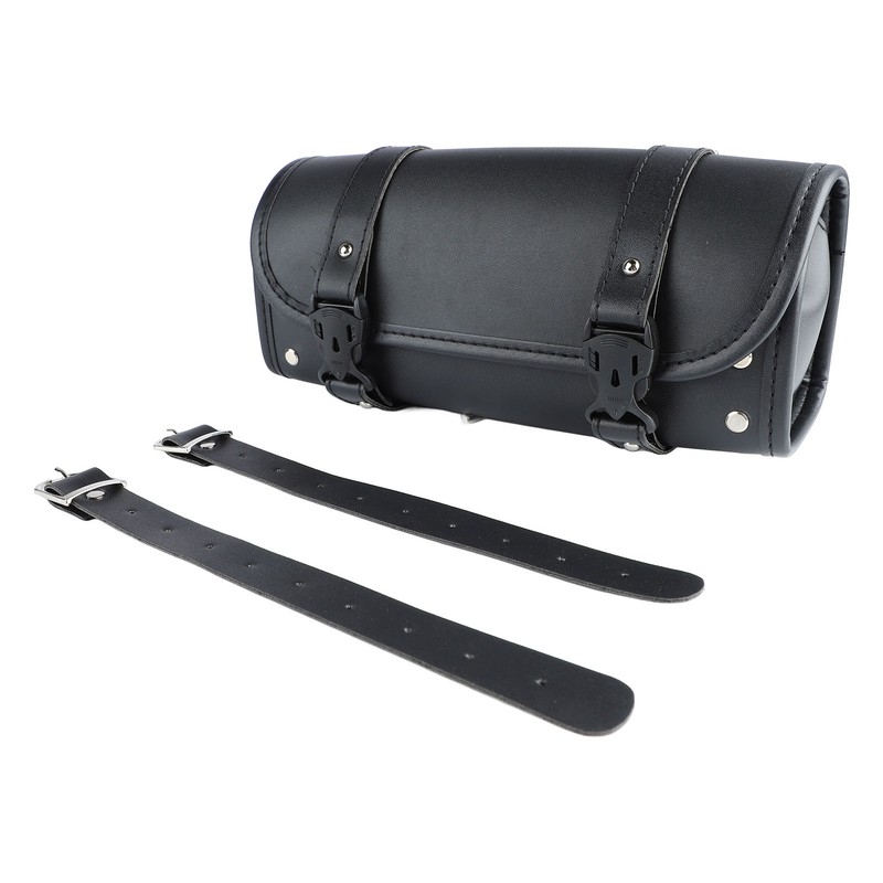 Motorbike Roll Saddlebags 2 Strap Buckle Closure Waterproof 2 Strap