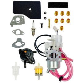 16100-Z0D-D03 EU2000I Carburetor Kit Fit for Honda EB2000i EB2000I EB2000IT1 EU2000IK1 BF30E B/D/E Carb with Air Filter Spark Plug Gasket Fuel Line Fuel Pump Replace 16100-Z0D-D01