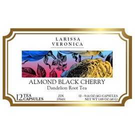 Almond Black Cherry Dandelion Root Tea (Single Serve K-Cup Pods) (12 pods, ZIN: 576451) - 3 Pack