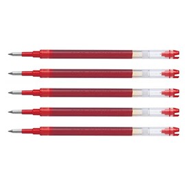 PILOT V-Ball RT 0.7mm Rollerball Refills - Red (Pack of 5)