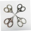 COHEALI Quality Embroidery Scissors Metal Trimmer Thread Trimming Tool Mini