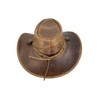 KAKADU Brumby Shapeable Leather Hat Brown