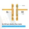 Wigearss Replacement SL SR Left Right Button Flex Cable for
