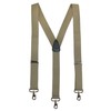 CTM Men's Big & Tall Elastic Solid Color Y-Back Suspender