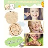 Samcos Baby Teeth Case, Wooden Baby Teeth Case, Japanese Version,