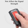 SANRILY Carbon Fiber Texture Key Fob Cover for Mitsubishi Lancer