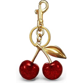 Cherry Keychain Bag Purse Charms For Handbags Cherry Accessories Mothers Day Birthday Ideas
