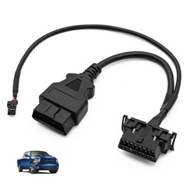 Dunviku - Cable de seguridad OBD2 para puerta de seguridad Cummins Plug and Play adaptador de codificación de diagnóstico para Dodge Ram 1500 2500 200 de 2018 a 2020
