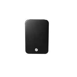 Fortress Portable Safe with Key Lock, Black (11K10)