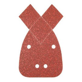 Silverline 766555 Hook and Loop Detail Sander Sheets with 2 Tips 140 mm 10pk 80 Grit