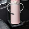 2Pcs Adjustable Folding Drink Holder with Screws and Tapes, Universal