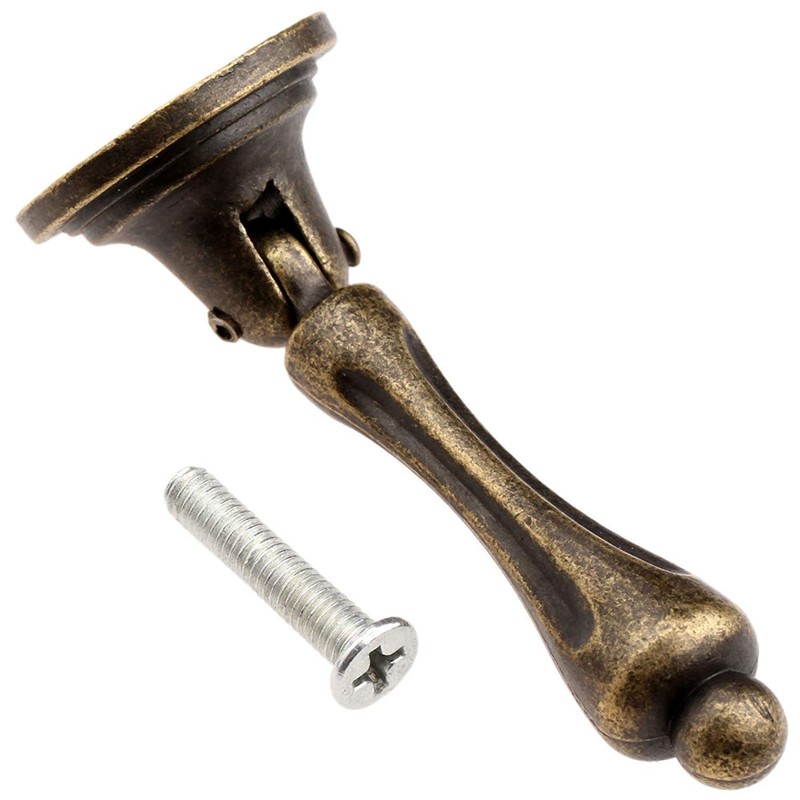 Paor Vintage Cabinet Knobs Drawer Handle Pull 8 Pack Decorative