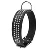 Berry Pet Rhinestones Dog Collar - 1.5" Width Leather Made