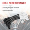 9070C Ceramic Boot Spark Plug Wires Set Extreme 9000 Ceramic