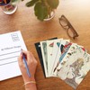 Gersoniel 60 PCS Vintage Collection Postcard Set Retro Style Botanical
