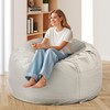 Sweetcrispy Bean Bag Chairs, 4Ft Bean Bags for Adults, Large