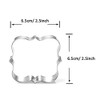 WJSYSHOP Square Plaque Cookie Cutter