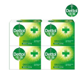 Dettol Original Antibacterial Soap 100g x4 / 데톨 오리지널 항균 비누 100g x4개
