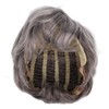 Men Gray Short Wig Heat Resistant Synthetic Multipurpose Adjustable Layered