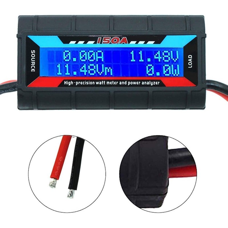 ARCELI 150A Wattmeter Power Analyzer High Precision RC with Digital