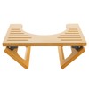 AmazerBath 7 Inches Bamboo Toilet Stool Squat for Adult, Foldable