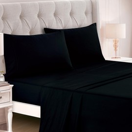 ESCA Cal King Comforter with Sheet Set - 7-Piece Olive Green Bed in a Bag Set