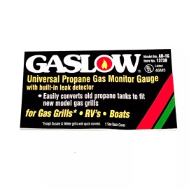Gaslow LP Propane Tank Gauge Gas Leak Detector Convertor For Gas Grills RV's Boats