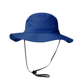 iQ-UV Men's Sun Hat - Lightweight Summer Hat for Men with UPF 50+ UV Protection - TÜV Certified - Comfortable Outdoor Hat Perfect for Summer, Hiking & More - Wide Brim Hiking Hat, blue, Unit size