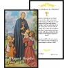 St Gerard Patron Saint of Motherhood Laminated Holy Card Blessed