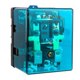 Baomain High Power Relay JQX-62F-2Z Coil Voltage DC 24V 80A DPDT 2NO 2NC Electronmagnetic Relay